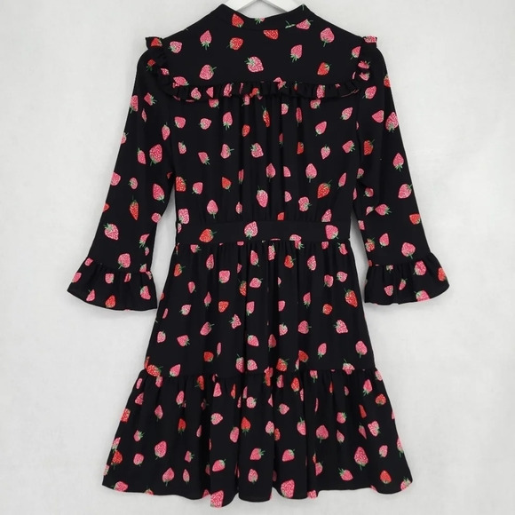 Kate Spade Tossed Berry Shirtdress in Picnic Perfect - Picture 3 of 8